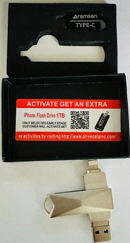 Aramsen Flash Drive 1TB iPhone Photo Stick, USB 3.0 Flash Drive Photo Stick Memo - Afbeelding 7 van 9