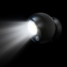 Qianfan PIR Motion Sensor Lights Outdoor - Battery Operated LED Security Light, 