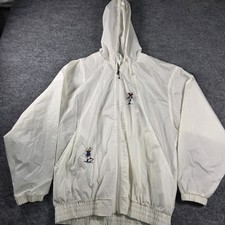 Vintage SMITH Company Golf Women s Windbreaker Size L Angry Golfer Embroidery