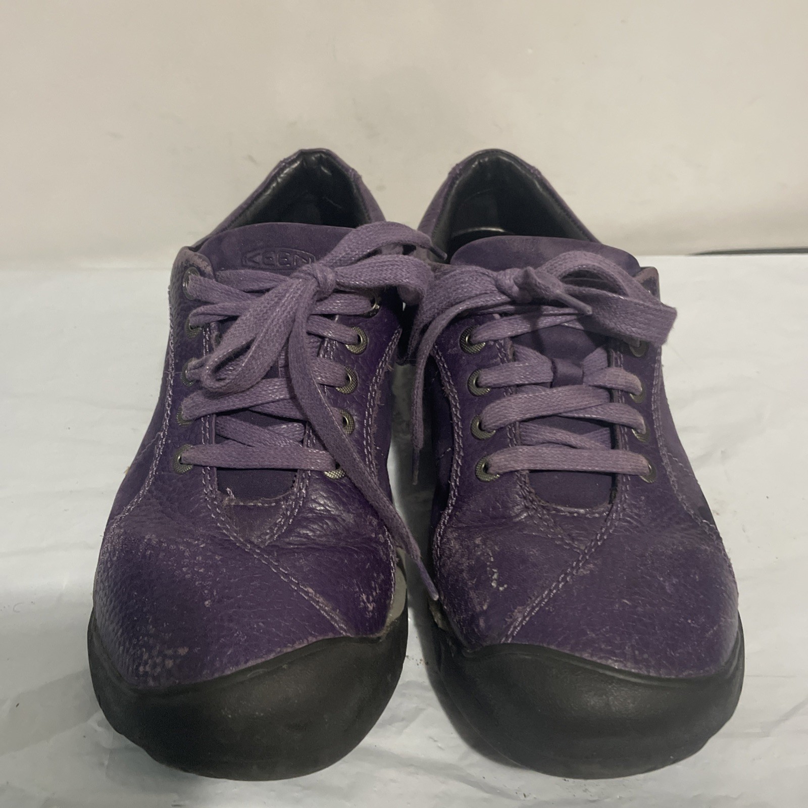 Scarpe Keen Oxford donna 7 5 Presidio pelle viola stringate comode da passeggio