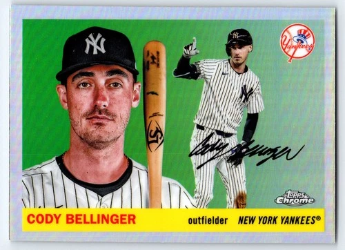 2025 Topps Chrome Platinum Anniversary CODY BELLINGER Refractor #26 Yankees