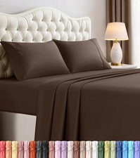 Utopia Bedding Queen Size Sheet Set   4 Piece Bed Sheets, Soft and Breathable Mi
