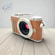 Olympus PEN E-PL8 Brown Mirrorless Digital Camera Body MFT Micro 16.1MP Live MOS