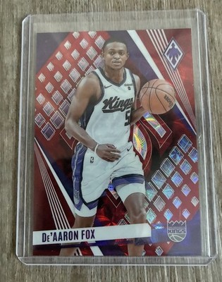 De Aaron Fox /75 2023-24 Panini Phoenix Basketball Sacramento Kings