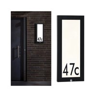 LED AußEnpanel Board DäMmerungsgesteuerter Bewegungsmelder (Ir) IP44 Eckig 250X6