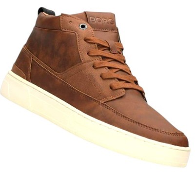 Bjorn Borg T1055 mid FNG men's sneaker boots lined brown shoes 2342 650502