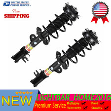 2x Front LH RH Complete Strut Shocks & Coil Springs For 15-21 Jeep Renegade FWD