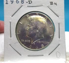 1968-D KENNEDY Fifty Cent /Half Dollar 40% Silver / Brilliant Uncirculated (D)