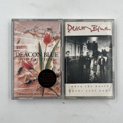 Deacon Blue Ooh Las Vegas When The World Knows Your Name 2 MC Set 80s Pop