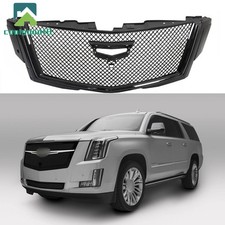 Front Bumper Grille Honeycomb Grill For Cadillac Escalade 2015-2020 Black Mesh Front Bumper Grille Honeycomb Grill For Cadillac Escalade 2015-2020 Black Mesh