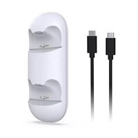 Controller Charging Dock Station 2-In-1 Charger Holder Stand Rack For P5 Gamepad