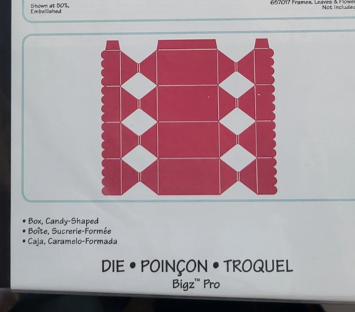 SIZZIX Bigz Pro Box Candy Shaped Cutting Die 657158 Cracker by Lynda Kanase - Afbeelding 4 van 4