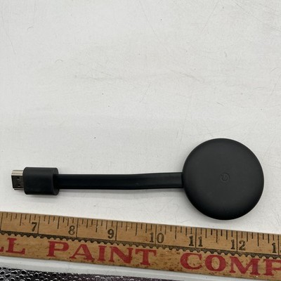 Google Chromecast 3rd Gen HDMI Streaming Media Player NC2-6A5 Dark Grey Used