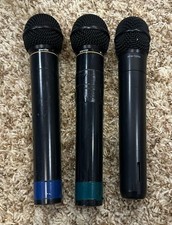 Audio Tech ATW-T220 ATW-T702 Lot of 3 Professional Microphones