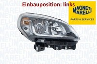 Magneti Marelli 712105069992 Hauptscheinwerfer Links Scheinwerfer FüR Fiat