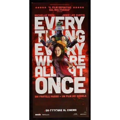 Plakat EVERYTHING EVERYWHERE ALL AT ONCE Kwan Daniel Scheinert Yeoh Ke Huy A
