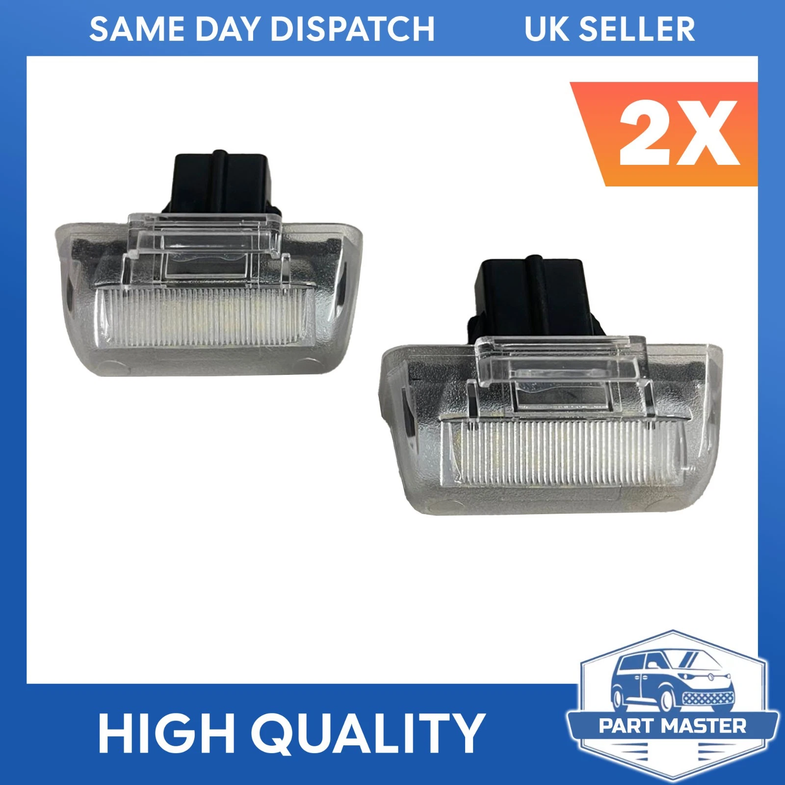 License Plate Lights Led Fr Ford Transit MK6 MK7 Transit Tourneo Connect 4388111