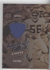 2018 Panini Luminance Vintage Materials Lawrence Taylor #7 HOF 0h6w