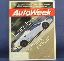 AutoWeek Magazine March 10 1997 Lamborghini Diablo Racing BMW M 3/4 Dodge Carava