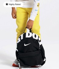 Nike Brasilia JDI Mini Backpack, Black/White DR6091-010 NEW