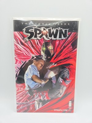 Spawn #100, 1st Print Key Alex Ross Variant Death Angela McFarlane Print Error