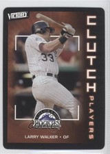 2003 Victory Clutch Players Larry Walker #140 HOF 0h3
