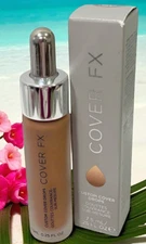 COVER FX Custom Cover Drops - N DEEP 1 - 0.25oz/ 7.5ml Made in Italy New in Box