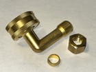 Dishwasher Water Supply Adapter - 3/4” F Hose X 3/8” Comp 90 Degree Elbow — photo 2