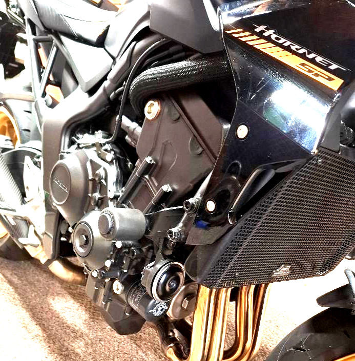 HONDA CB1000 HORNET SP 2025-2026 SET OF 6 CRASH MUSHROOMS SLIDERS PROTECTION KIT