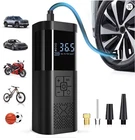 150PSI Portable Tire Inflator Air Compressor Pump for Car/Bike/Motorcycle + LED