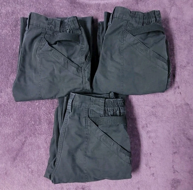 5.11 Tactical Men's Taclite Pro Ripstop Pants, 74273 Lot Of 3 - Black 28x36