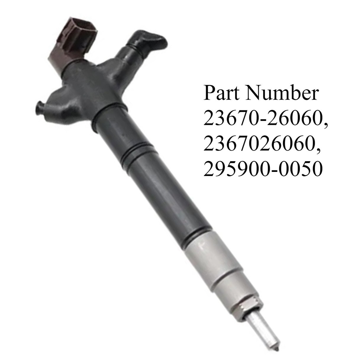 1X 23670-26060 Fuel Injector 295900-0050 For TOYOTA RAV4 2AD-FTV