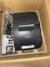 Epson TM-U220B Model M188B POS Ticket Printer (Ethernet/LAN) OEM Cables+Manuals
