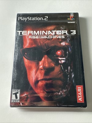 Terminator 3: Rise of the Machines Sony PlayStation 2 PS2 NEW Sealed Y Folds