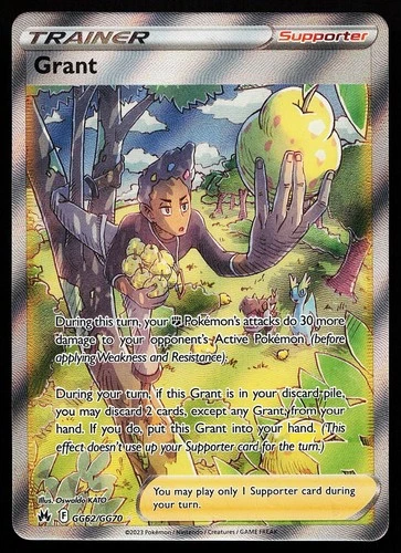 Grant GG62/GG70 Ultra Rare Crown Zenith Galarian Gallery Pokemon Card