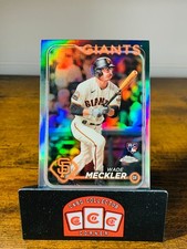2024 Topps Chrome Refractors #22 Wade Meckler RC Giants JS