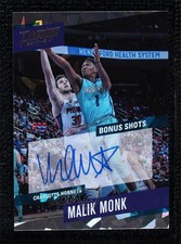 2017-18 Panini Prestige Bonus Shots Signatures Crystal Malik Monk #43 Auto 04dh