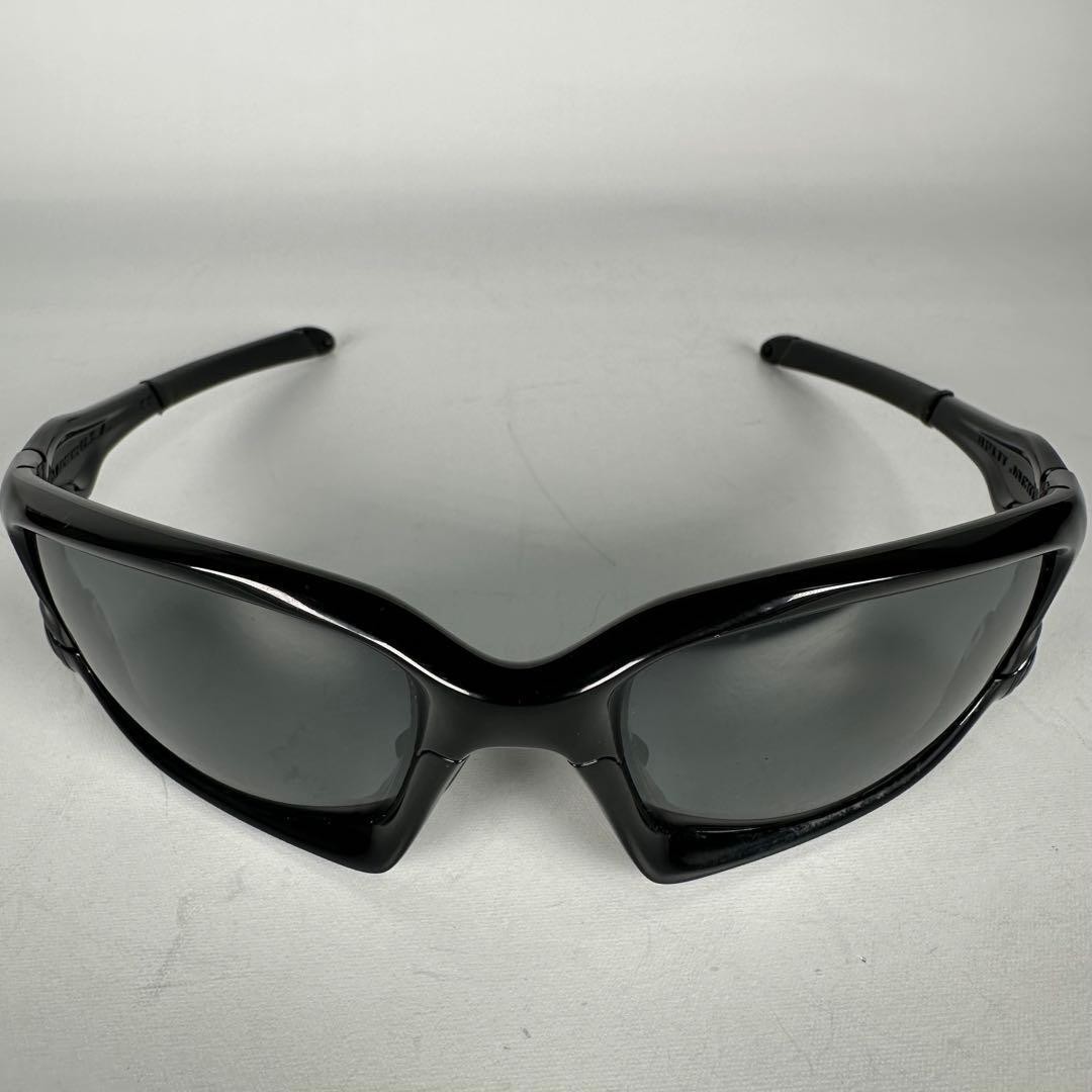 Oakley Split Jacket Sunglasses Black IGHT Used - image 4