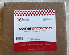 NEW Corrugated Corner Protectors - 16 Corners - 9.06 In X 7.87 In 23cm X 20cm 