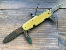 Ancien Couteau VERITABLE ISSARINOX BOULEDOGUE POUR PIECES VINTAGE  KNIFE MESSER