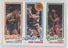 1980-81 Topps Dave Greenwood Wayne Cooper John Johnson David #45-226-95 1qy