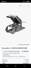 Ora B160D Tray Sealer Lid Sealer FWO "NO TRAY DIE PLATE" FREE DELIVERY