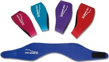 Kid or Adult Ear Band-It Head Band w/Ear Plugs Red-Teal-Pink-Purple-Blue - 91506