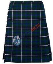Traditional Scottish Handmade Blue Douglas Tartan Kilt 8Yard kilt for men kilts