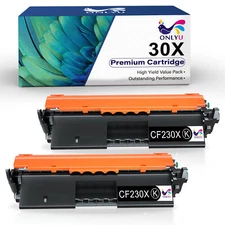 2Pack Toner Cartridge compatible for HP CF230X LaserJet MFP M227fdw MFP M227sdn