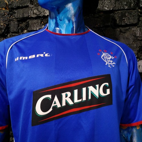 Rangers Jersey Home football shirt 2005 - 2006 Umbro Trikot Mens Size L - Picture 5 of 12