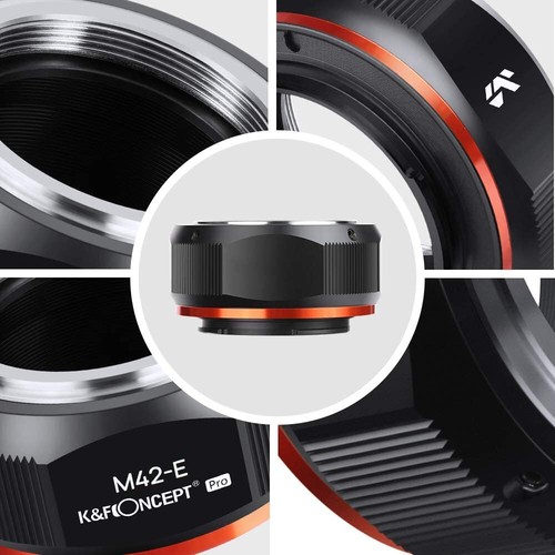 K&F Concept M42 Lens to Sony NEX Alpha E-Mount Camera for Sony Alpha NEX-7 NEX-6 - Picture 4 of 14