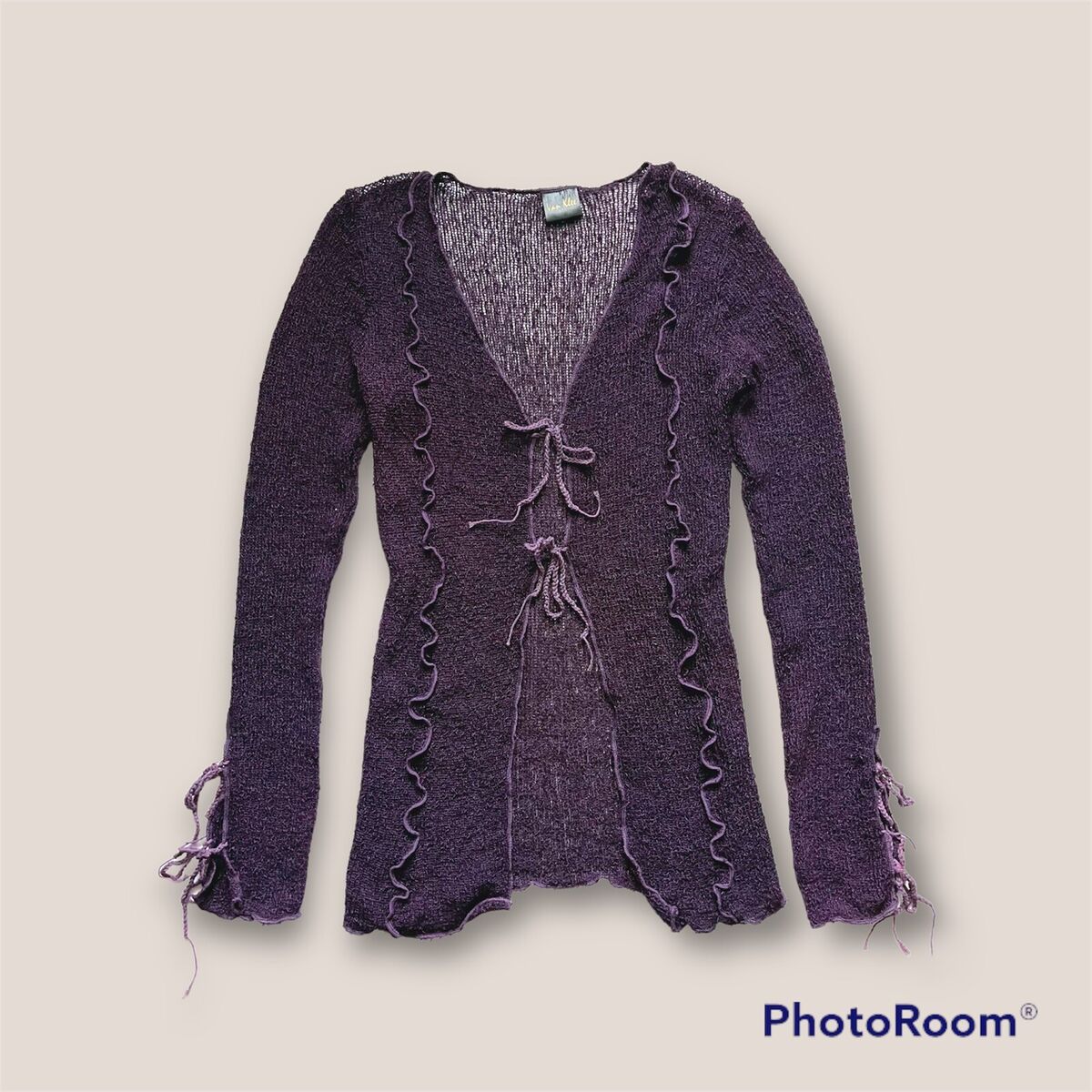 🪰🥀 Vintage 2000s grunge fairy lace up cardigan Sweater 🪰🥀 Vintage 2000s grunge fairy lace up cardigan Sweater