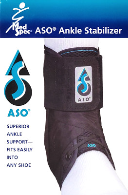 Med Spec ASO Ankle Stablizer MEDIUM White Med Spec ASO Ankle Stablizer 264004