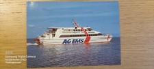 Postcard passenger ship catamaran Northern Lights AG Ems ungel_2